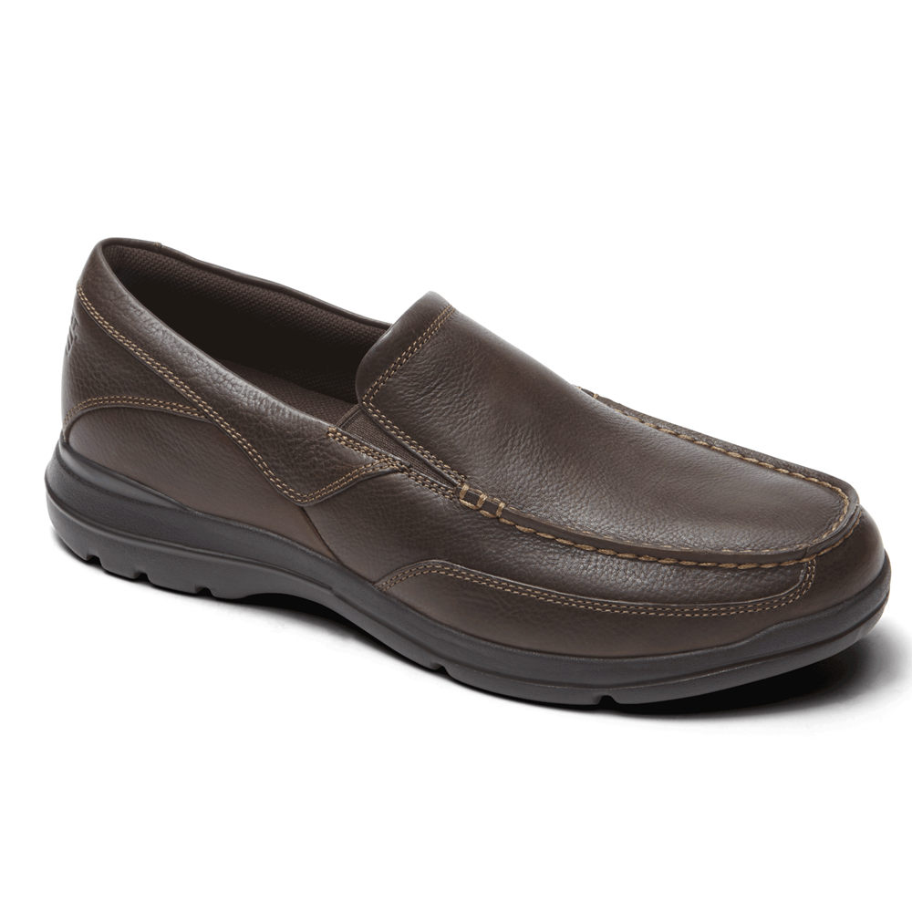 Sapato Vela Rockport Homem Marrom - City Play Two - 96420QJGT